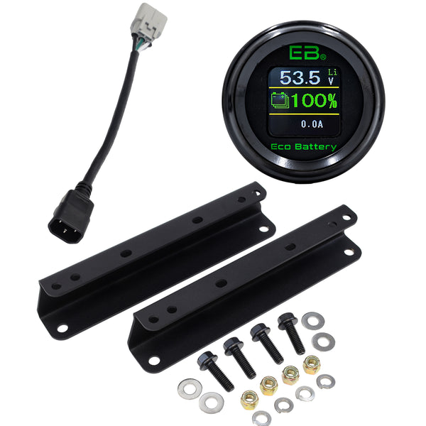 Club Car Caryall (15-Up) Installation Kit for Eco 51v 160ah LifePo4 Lithium Battery