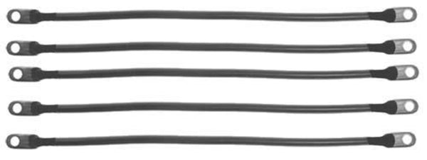 Club Car DS 48-Volt 4-Gauge Battery Cable Set (Years 1995-Up)