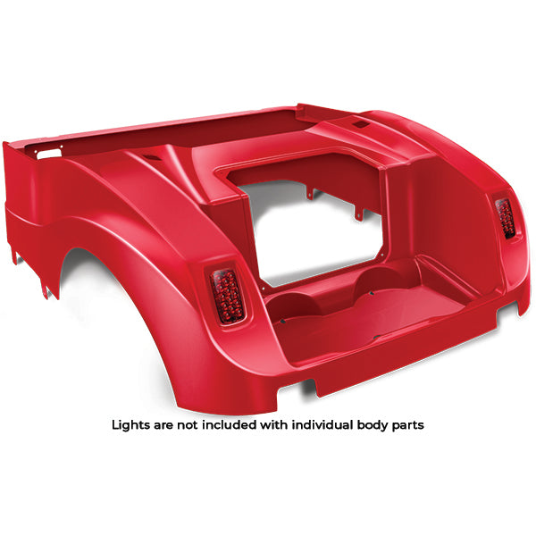 DoubleTake Rear Body, E-Z-Go RXV 08+, Red