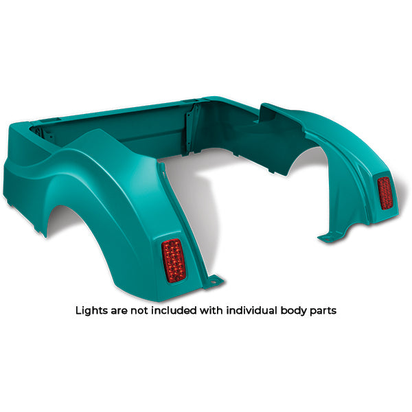 DoubleTake Rear Body, Yamaha Drive2, Teal