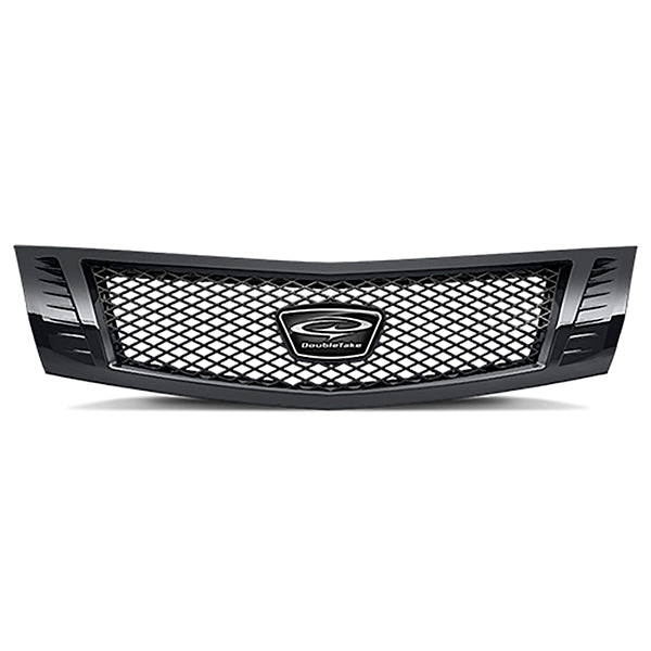 DoubleTake Grille, Phoenix Diamond, Black/Black, E-Z-Go RXV, Yamaha Drive2