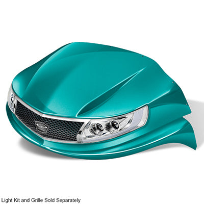 DoubleTake Phoenix Front Cowl, Club Car Precedent 04+, Teal