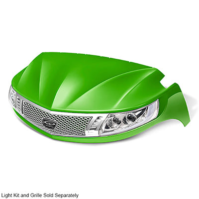 DoubleTake Phoenix Front Cowl, Yamaha Drive2, Lime