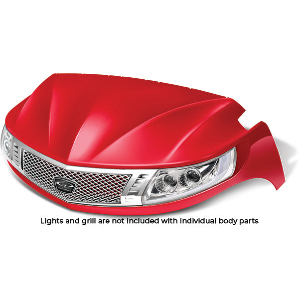 DoubleTake Phoenix Front Cowl, Yamaha Drive2, Red