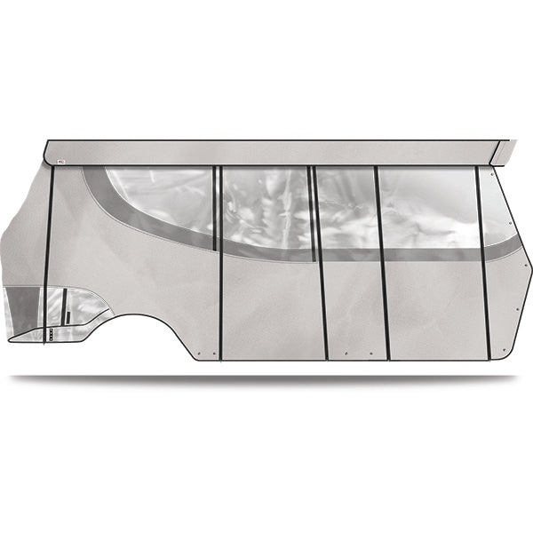 DoubleTake Enclosure & Valance for Kwick-Track Rail System, 6 Passenger, E-Z-Go TXT 94-13, Pearl