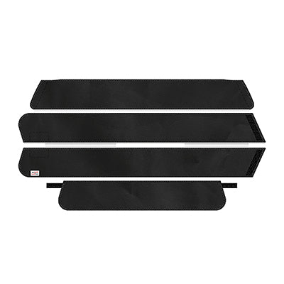 DoubleTake Valance for Kwick-Track Top, 4 Passenger, E-Z-Go RXV 08+, TXT 94+, Black