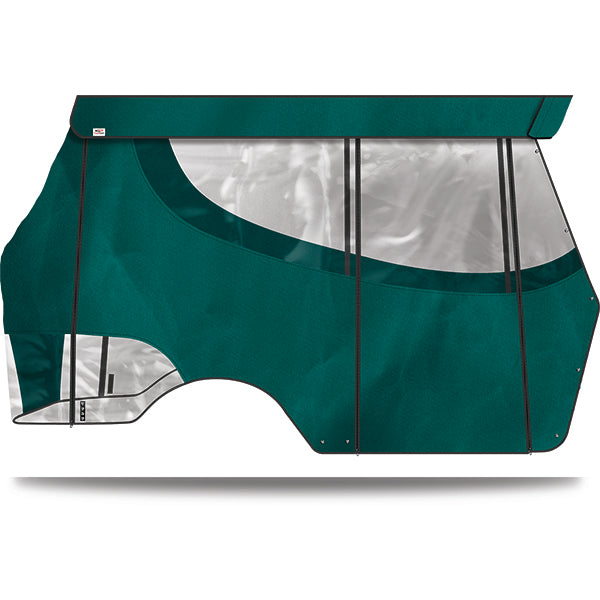 DoubleTake Enclosure & Valance, 4 Passenger, Club Car DS Old Style 99-, Teal