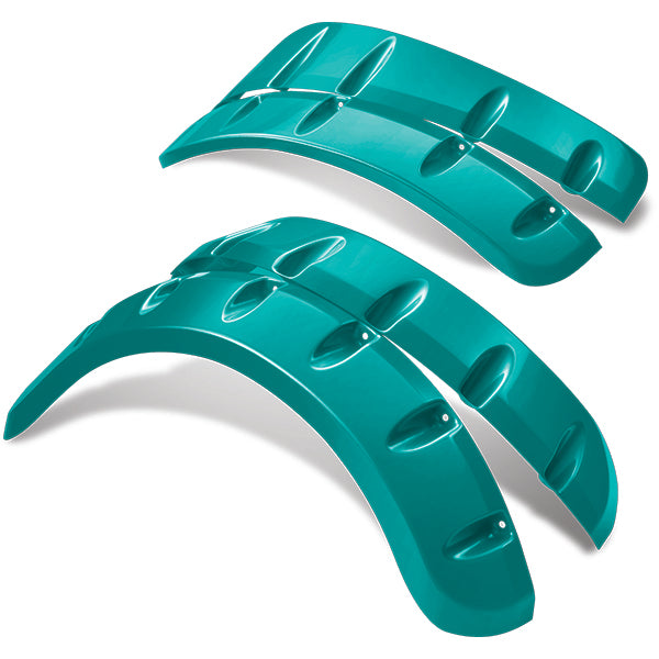 DoubleTake Fender Flare Set for Phoenix Body, Club Car Precedent 04+, Teal