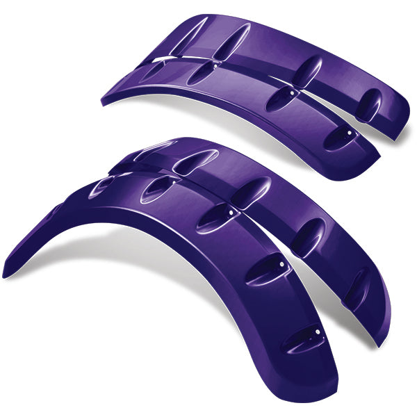 DoubleTake Fender Flare Set for Spartan Body, Club Car DS, Purple