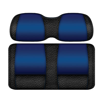 DoubleTake Extreme Seat Pod Cushion Set, E-Z-Go TXT 96+, Black/Blue