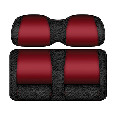 DoubleTake Extreme Seat Pod Cushion Set, E-Z-Go TXT 96+, Black/Ruby