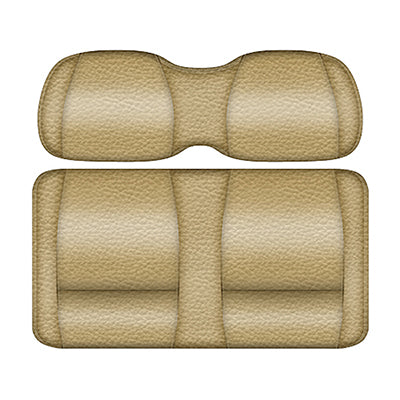 DoubleTake Veranda Front Cushion Set, E-Z-Go RXV 08+, Sand/Sand