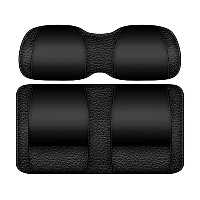 DoubleTake Veranda Front Cushion Set, Yamaha Drive2, Black/Black