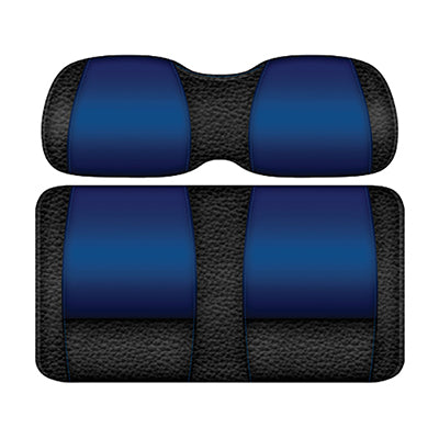 DoubleTake Veranda Front Cushion Set, Yamaha Drive2, Black/Blue