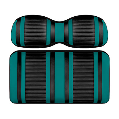 DoubleTake Extreme Front Cushion Set, Yamaha Drive2, Black/Teal