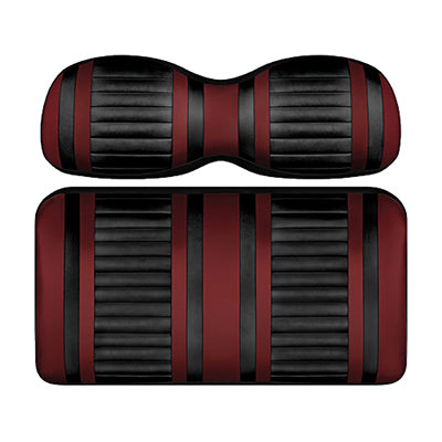 DoubleTake Extreme Rear Cushion Set, Universal, Black/Burgundy