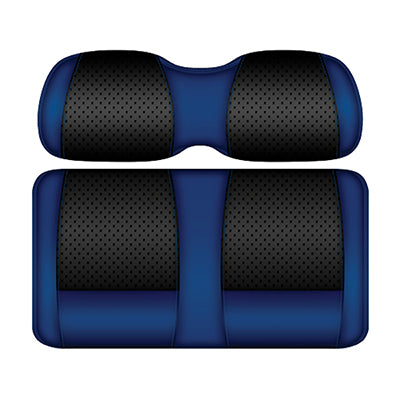 DoubleTake Clubhouse Rear Cushion Set, Universal, Black/Blue