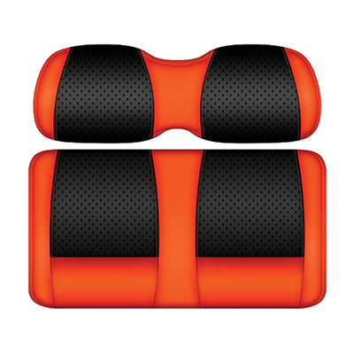 DoubleTake Clubhouse Rear Cushion Set, Universal, Black/Orange