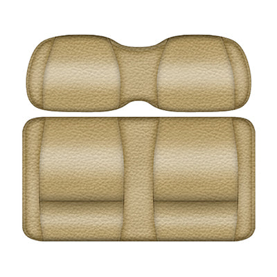 DoubleTake Veranda Seat Pod Cushion Set, Club Car Precedent 04+, Sand/Sand