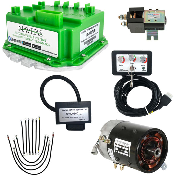 Navitas TSX3.0 DC Motor & Controller Torque Package - E-Z-GO TXT 36V (DCS)