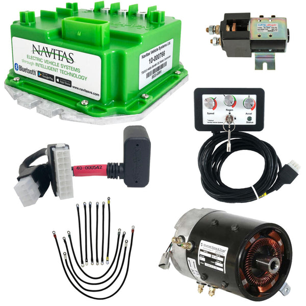 Navitas TSX3.0 DC Motor & Controller Torque Package - Club Car DS (IQ)