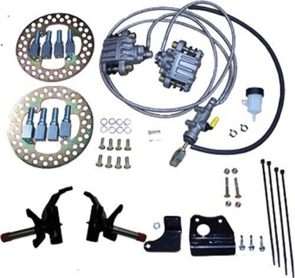 Jakes E-Z-GO Disc Brake Kit For ST Express Models with Factory Lift Kit