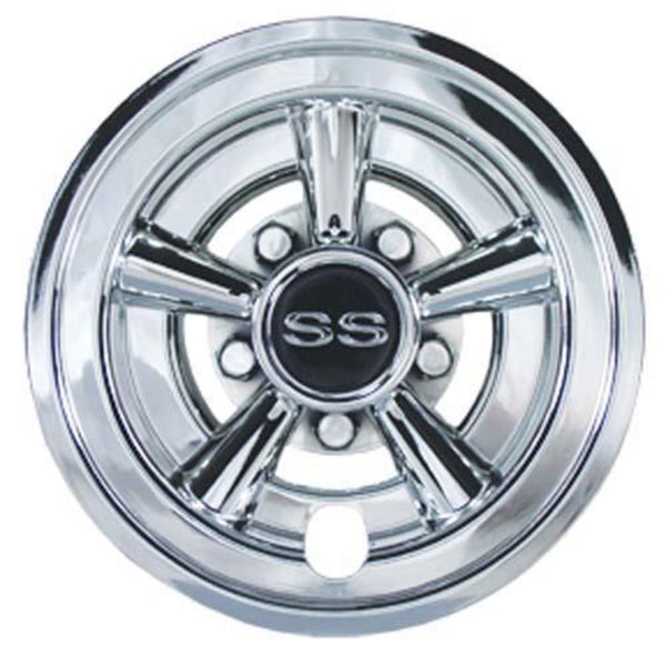 8″ Chrome ″SS″ Wheel Cover