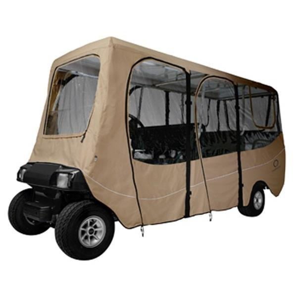 Classic Accessories Deluxe Khaki 6-Passenger Enclosure (Universal Fit)