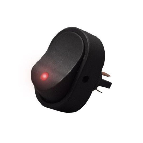 Universal Rocker Switch for Red LED Hazard Lights