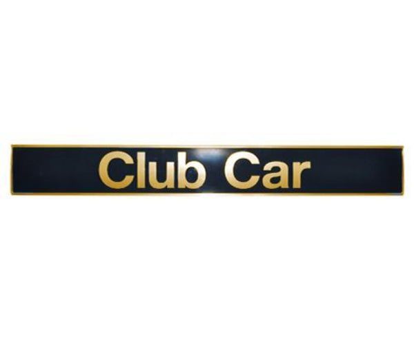 Club Car Precedent Replacement Nameplate Decal (Years 2004-Up)