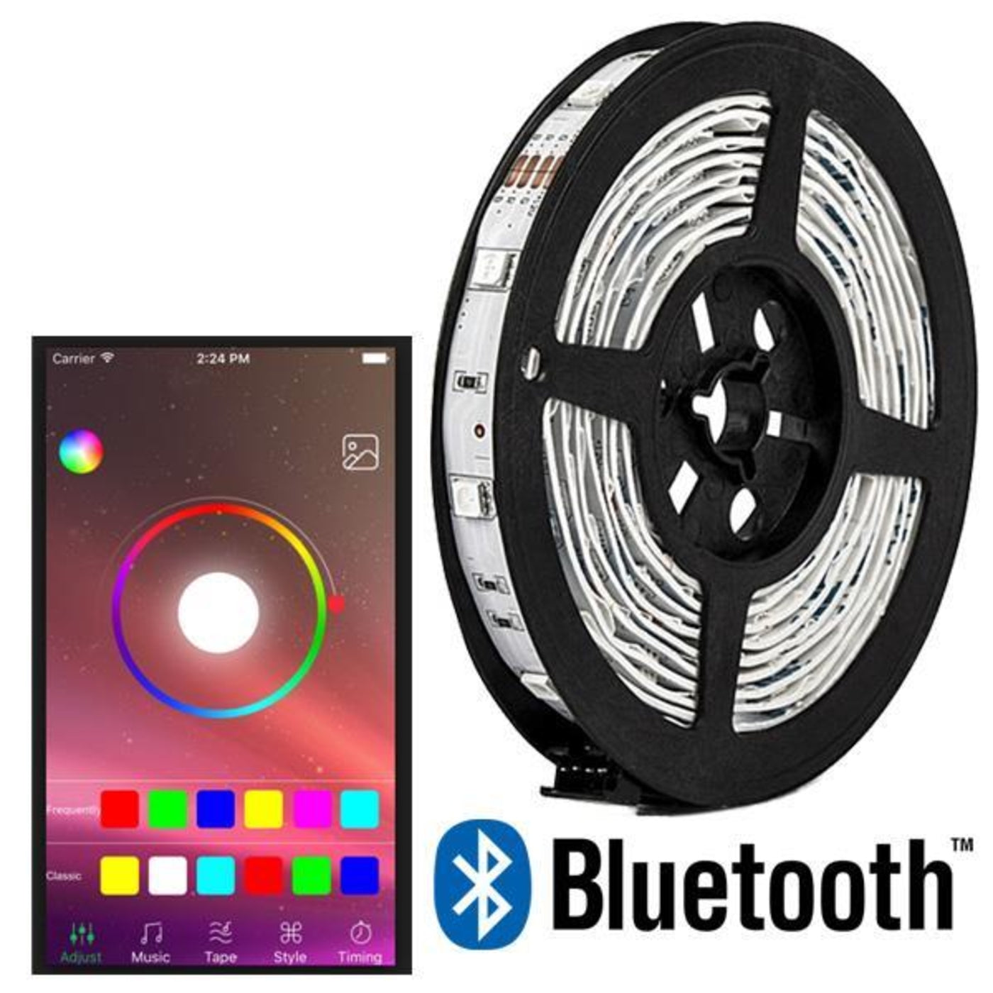 INNOVA LED Light Strip with Bluetooth Capabilities (Universal Fit ...