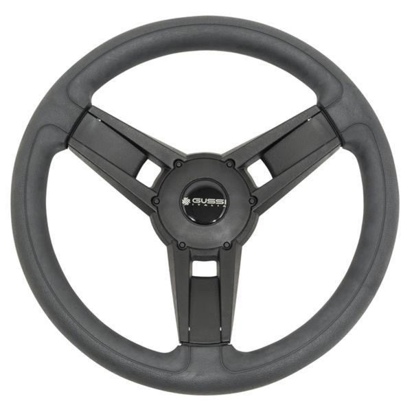 Gussi Italia® Giazza Black Steering Wheel For All E-Z-GO TXT / RXV Models