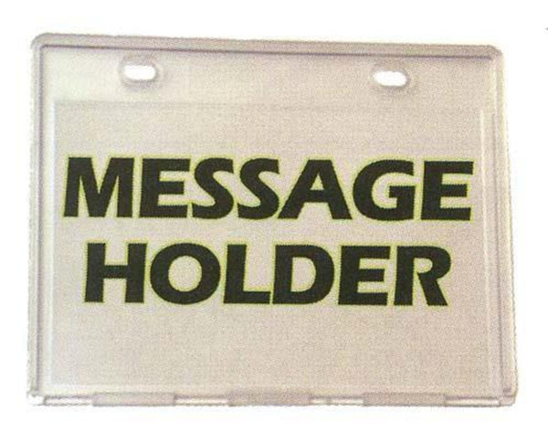 MESSAGE HOLDER