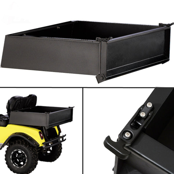 GTW® Black Steel Cargo Box (Universal Fit)