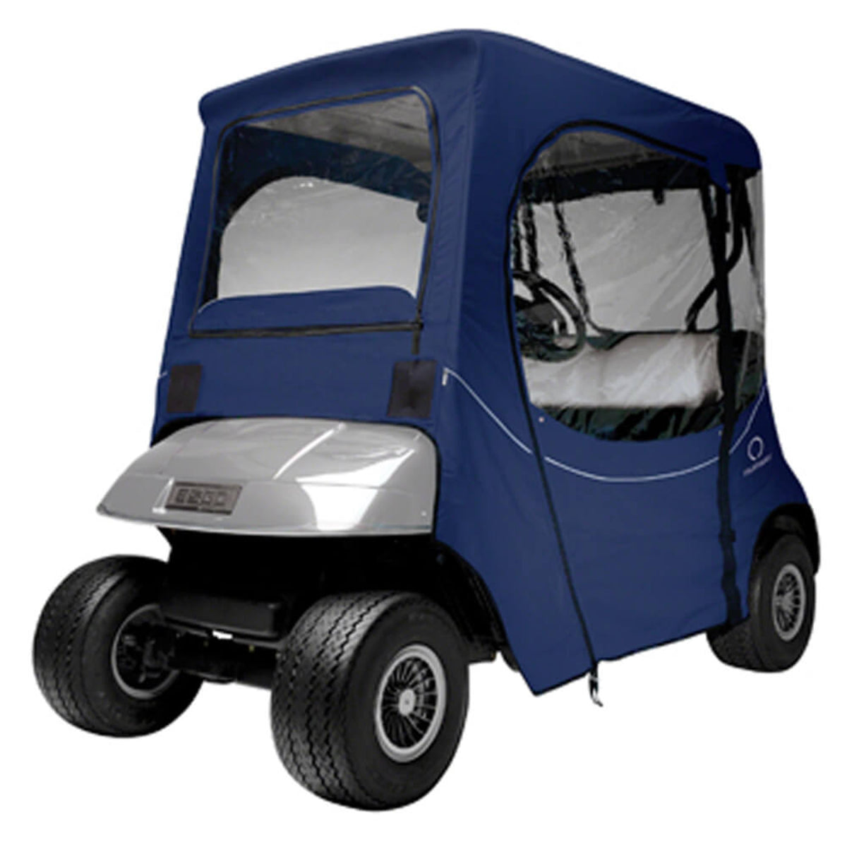 Classic Accessories Custom Fit E-Z-GO Navy Enclosure (Models TXT & RXV ...