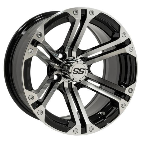 14x7 GTW® Machined/Black Specter Wheel