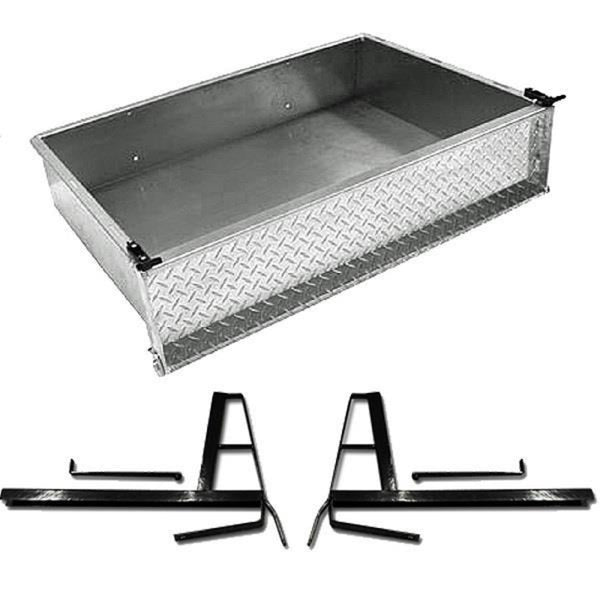 GTW® Aluminum Cargo Box Kit For Club Car DS (Years 2000-Up)