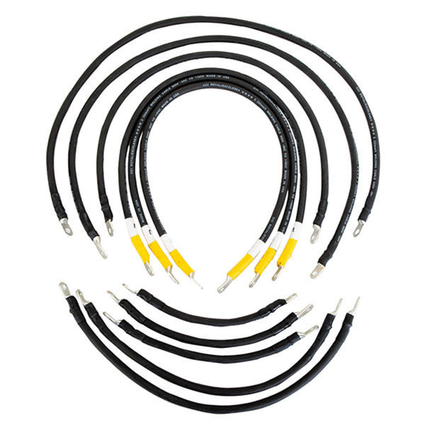 Weld Cable Set, 2 Gauge For AC Motor Kit