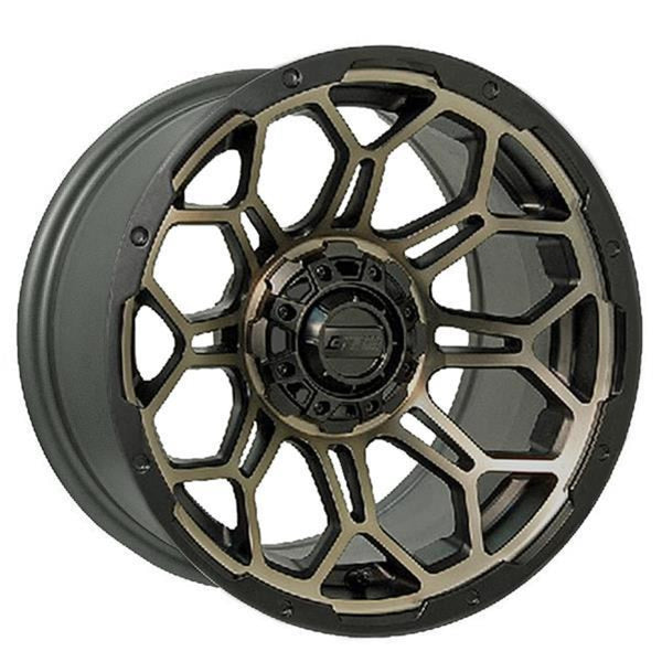 14″ GTW® Bravo Wheel (Matte Bronze-Tint)