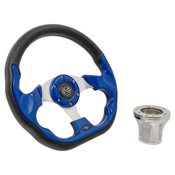 Club Car DS Blue Racer Steering Wheel Kit 1982-Up