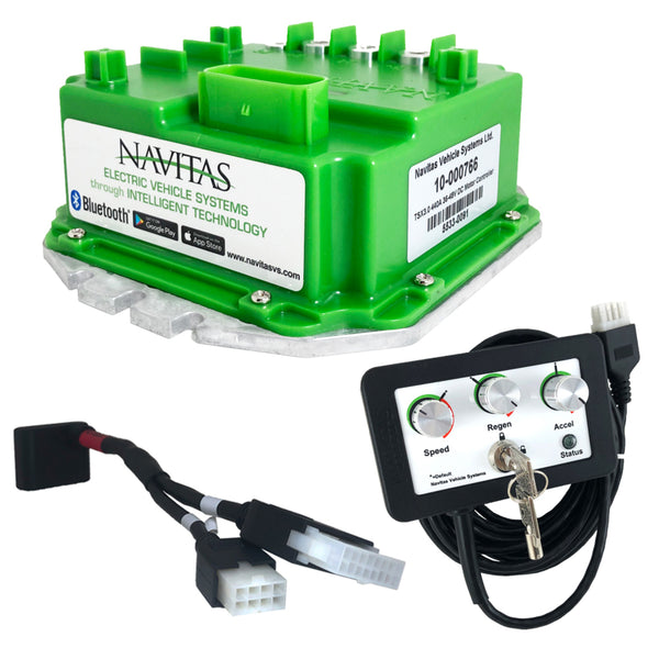 E-Z-GO TXT 48-Volt Navitas 600-Amp TSX3.0 Controller Kit with On-the-Fly Programmer