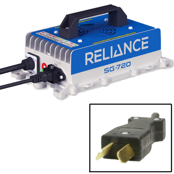 RELIANCE™ SG-720 High Frequency Industrial Club Car Charger - 36v Crowsfoot Paddle